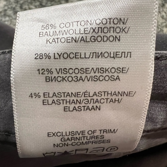 Silver Jeans Skinny Cargo Grey Jeans - Picture 8 of 9